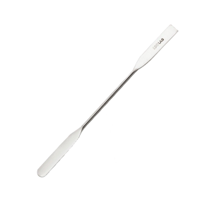 ISOLAB Spatül - Paslanmaz Çelik - Çift Uçlu - Düz - 300 mm 047.07.300